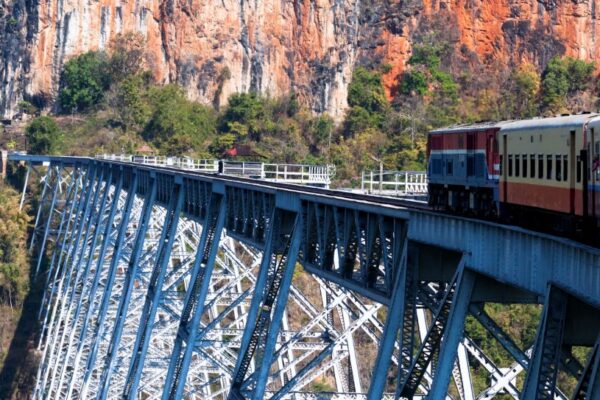 Viaducto de Goteik. Myanmar
