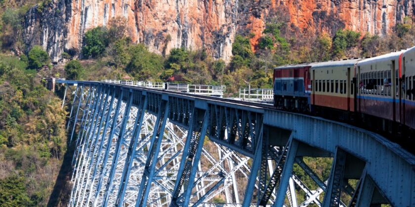Viaducto de Goteik. Myanmar