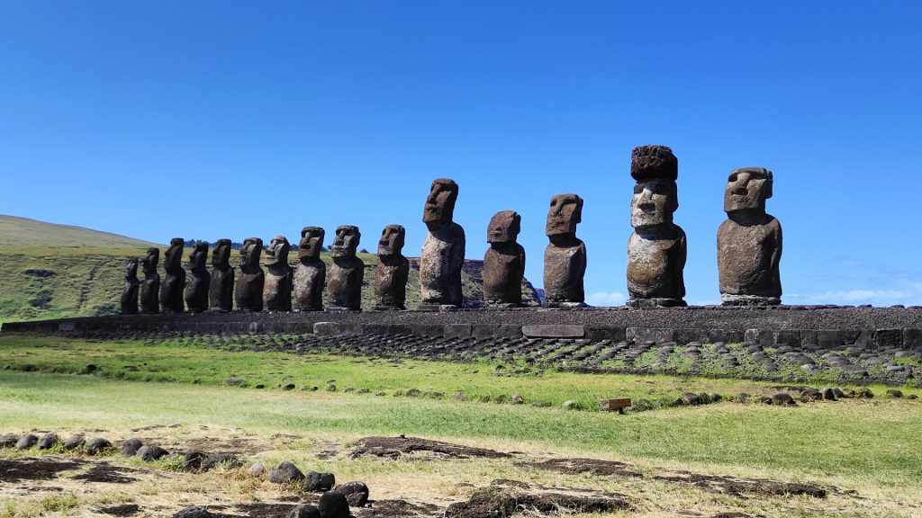Ahu Tongariki. Isla de Pascua