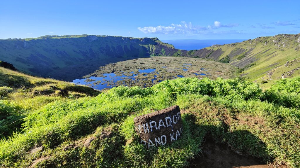 Rano Kau. Isla de Pascua