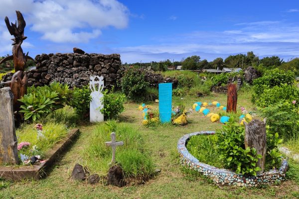 Cementerio Hanga Roa. Isla de Pascua
