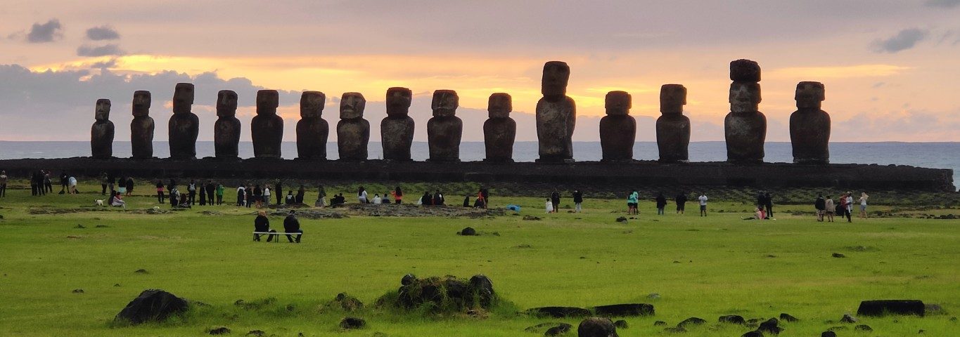 Ahu Tongariki. Isla de Pascua