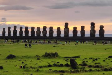 Ahu Tongariki. Isla de Pascua