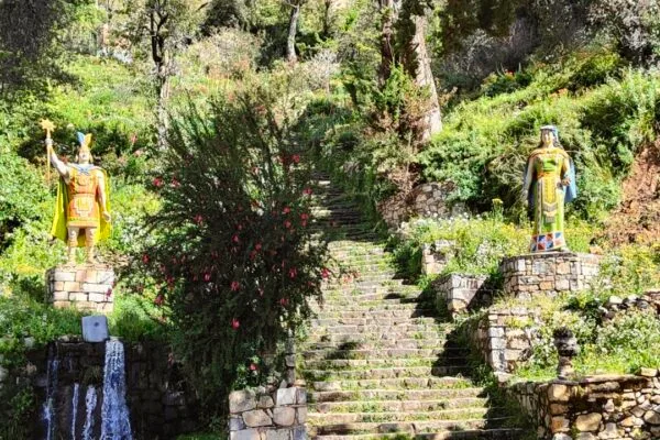 Escalera del Inca. Isla del Sol