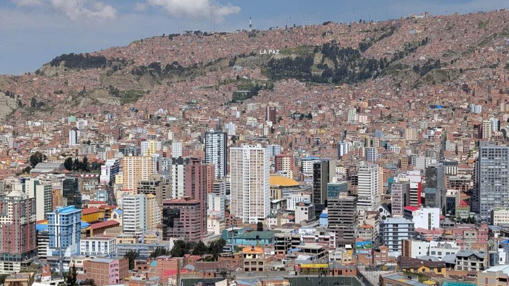 Mirador Killi Killi. La Paz