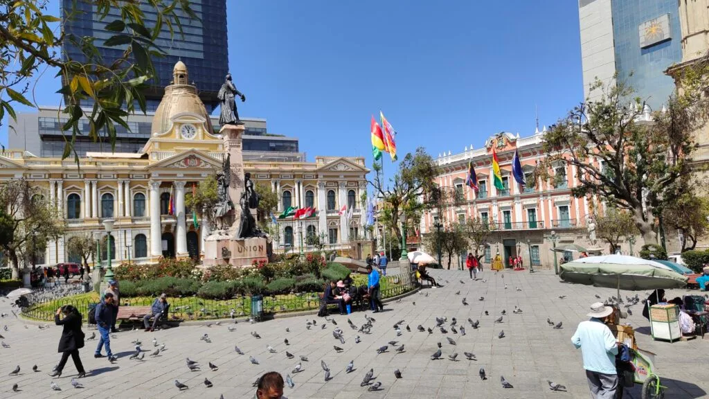 Plaza Murillo. La Paz