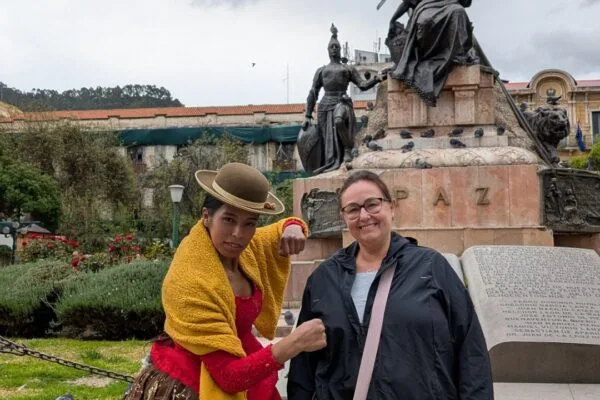 Lucha de Cholitas. La Paz