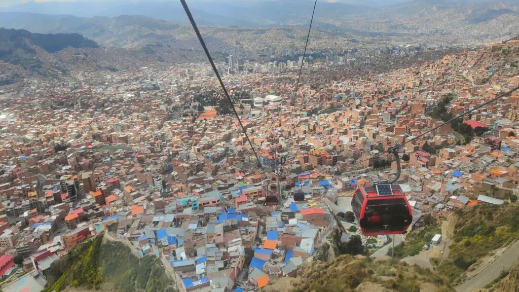 Teleférico. La Paz