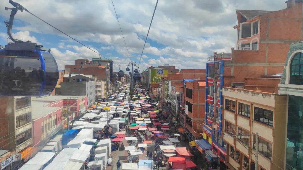 Teleférico. La Paz