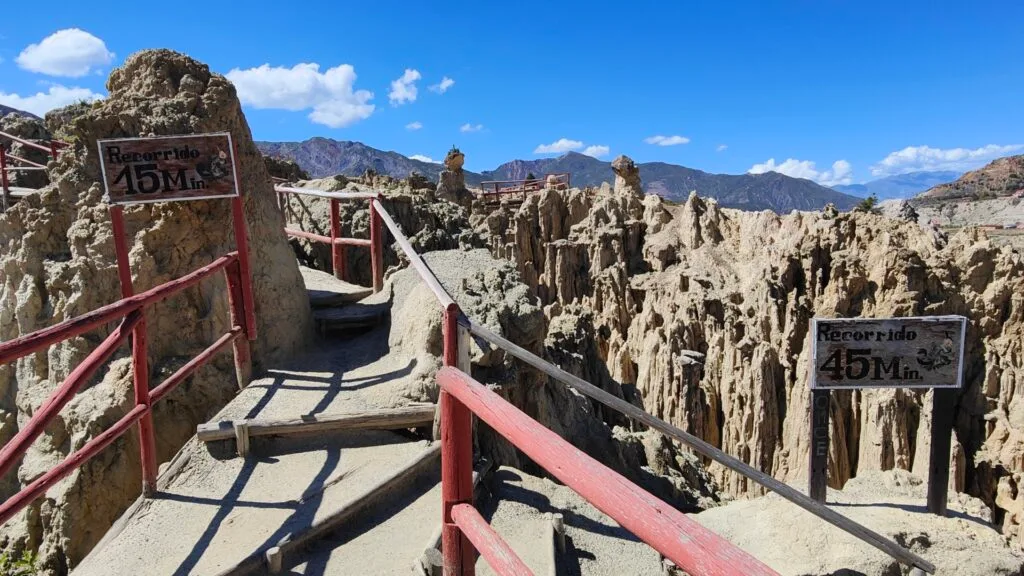 Valle de la Luna. La Paz